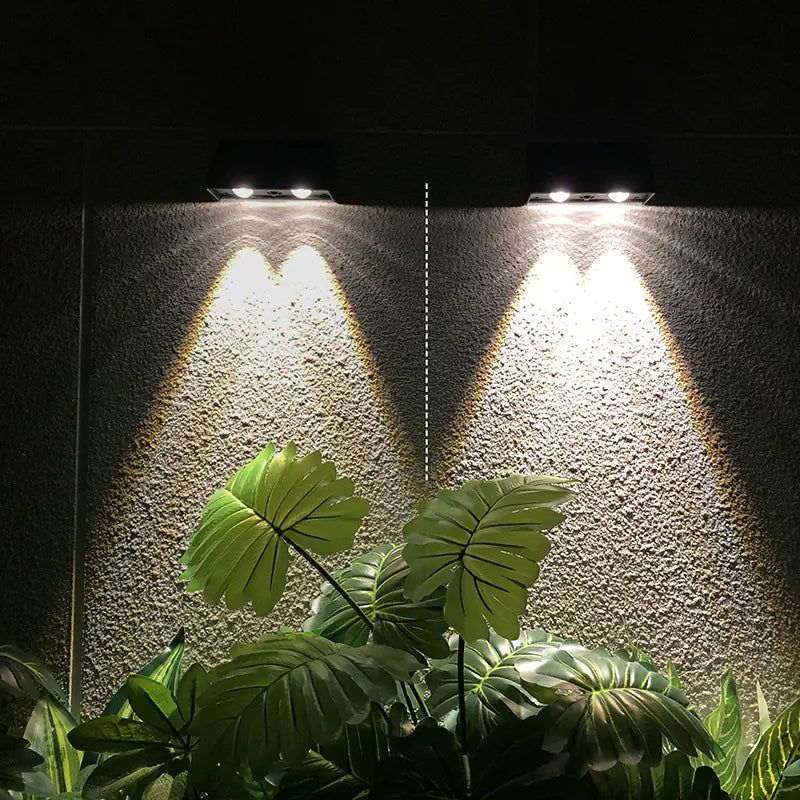 Stylish Outdoor LED Solar Wall Light Up Down Beam