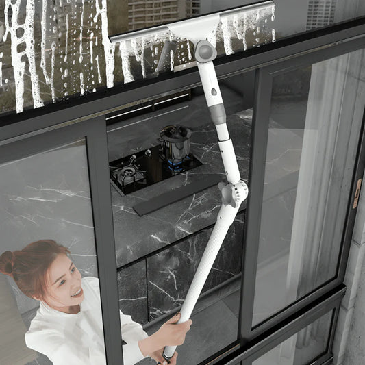 Clean Double-Sided Glass Scraper