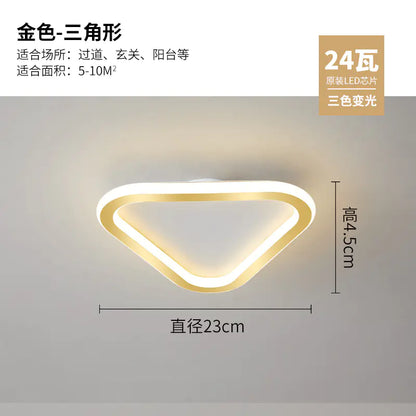 Modern Minimalist Ceiling Light for Hallway and Balcony